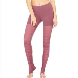 Alo yoga mesh goddess leggings